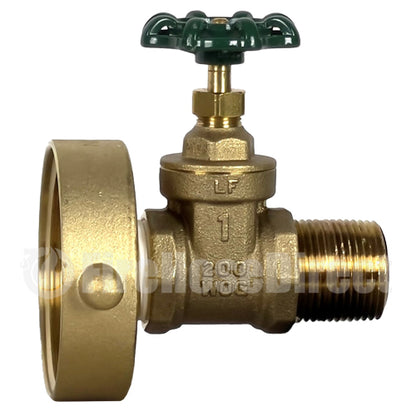 2 1/2" Female NH/NST x 1" Male NPT Shut-off Valve