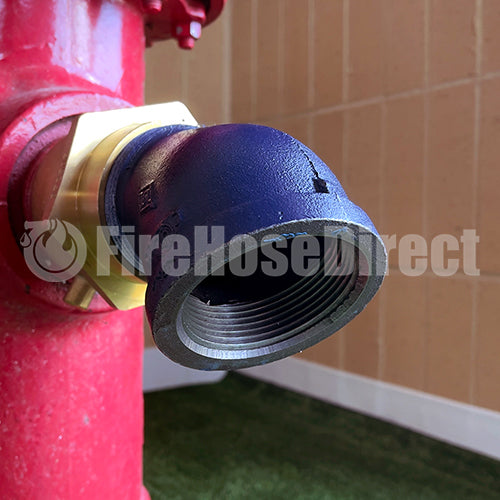 Fire Hydrant 2 1/2" NH Flushing Elbow