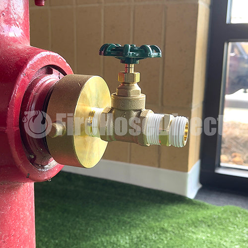 2 1/2" Female NH/NST x 3/4" Male GHT Shut-off Valve