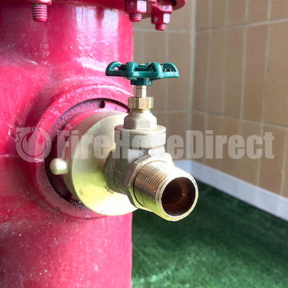 2 1/2" Female NH/NST x 1" Male NPT Shut-off Valve