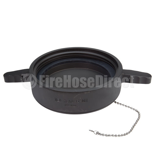 Aluminum 6" NH Long Handle Cap with Chain