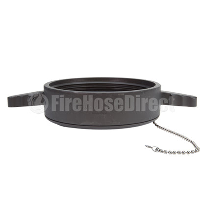 Aluminum 6" NH Long Handle Cap with Chain