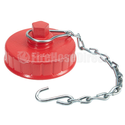 Iron 4 1/2" NH / NST Fire Hydrant Cap