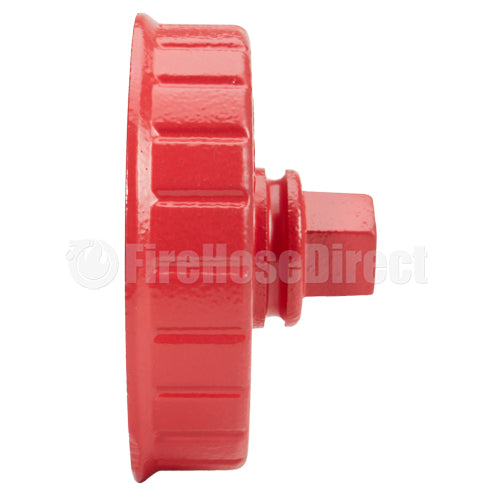 Iron 4 1/2" NH / NST Fire Hydrant Cap