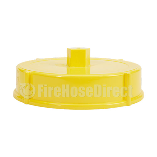 Yellow Plastic 4 1/2" NH Fire Hydrant Cap