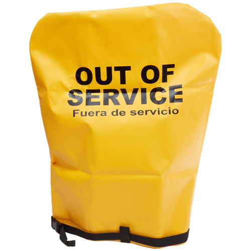 Yellow Hydrant Cover (Out of Service)