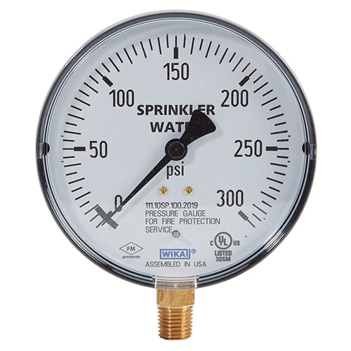 Sprinkler System Gauge