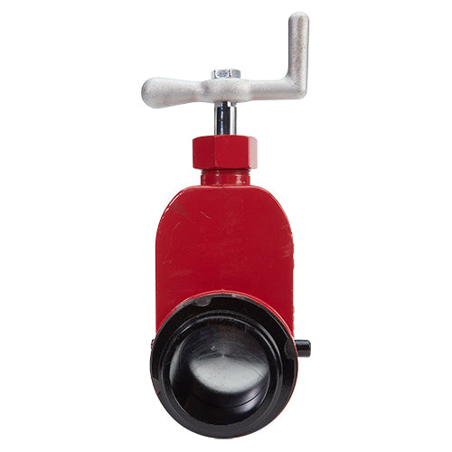 Red Aluminum 2 1/2" Fire Hydrant Gate Valve