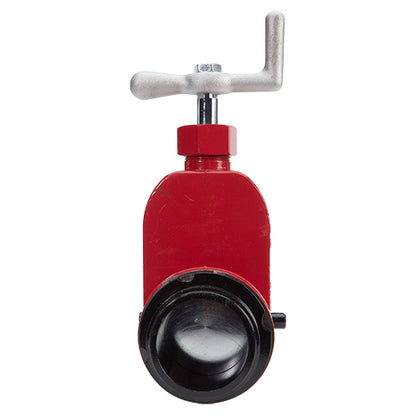 Red Aluminum 2 1/2" Fire Hydrant Gate Valve