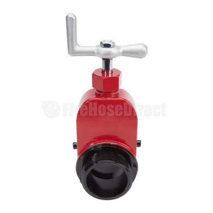 Red Aluminum 2 1/2" Fire Hydrant Gate Valve