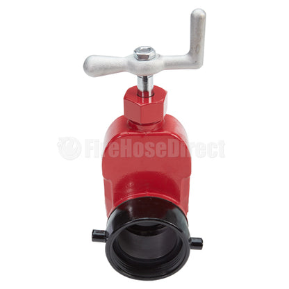 Red Aluminum 2 1/2" Fire Hydrant Gate Valve