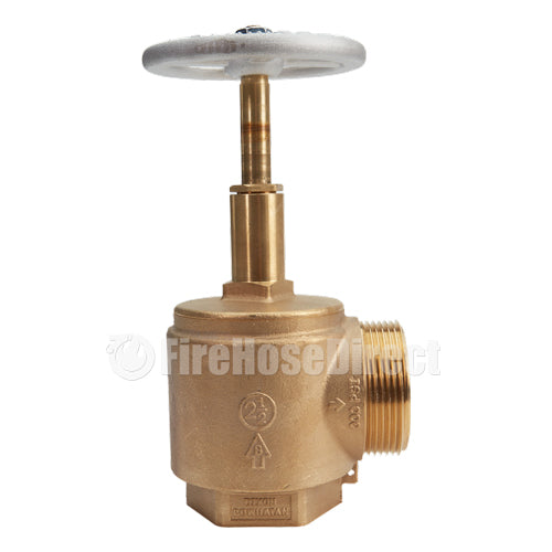 Cast Valve 2 1/2" Female NPT to 2 1/2" Male NH