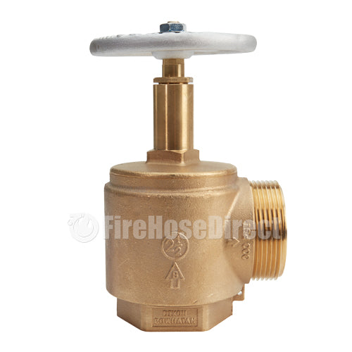 Cast Valve 2 1/2" Female NPT to 2 1/2" Male NH