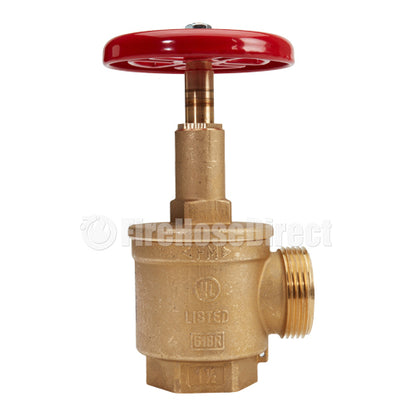 Forged Valve 1 1/2" Female NPT to 1 1/2" Male NH