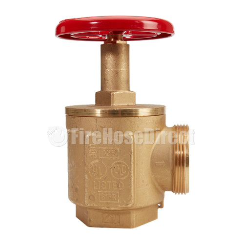 Forged Valve 2 1/2" Female NPT to 2 1/2" Male NH