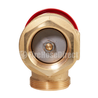 Forged Valve 2 1/2" Female NPT to 2 1/2" Male NH