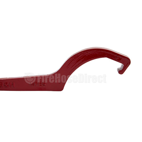 Red Forestry Double Ended Spanner Wrench