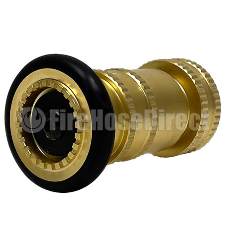 1 1/2'' Industrial Turbojet Brass Fire Hose Nozzle - DISCONTINUED
