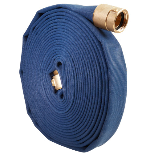 Blue 1 3/4" x 50' Potable Water Hose (Brass NPSH Couplings)