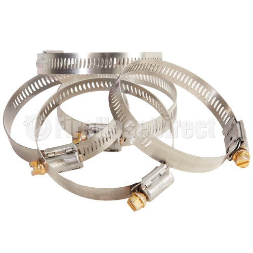 4" Worm Gear Clamps (5-Pack)