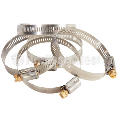 4" Worm Gear Clamps (5-Pack)