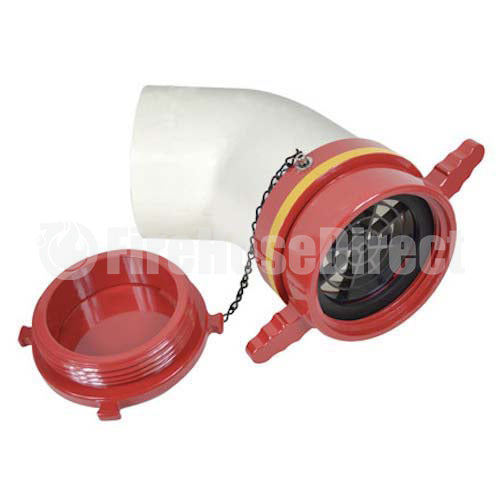 Female 6" Dry Hydrant 45 Degree Adapter