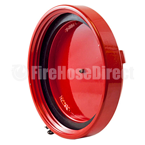 Aluminum 4 1/2" Red Dry Hydrant Cap