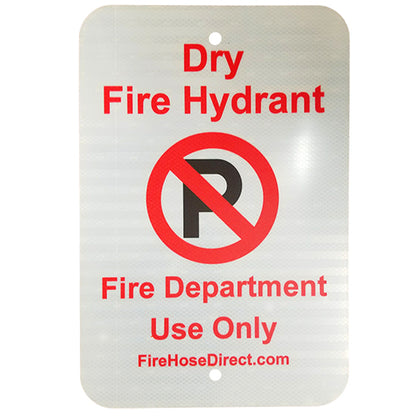 Reflective Dry Hydrant Sign