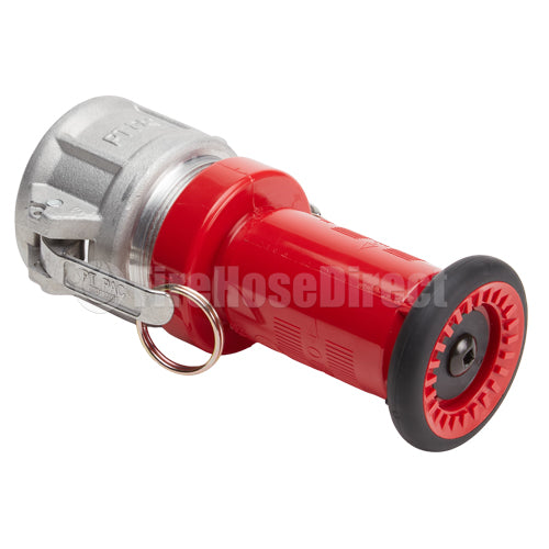 Aluminum 2" Camlock With Red Plastic Nozzle