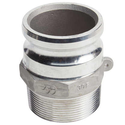 Aluminum 3" Male Camlock x 3" Male NPT