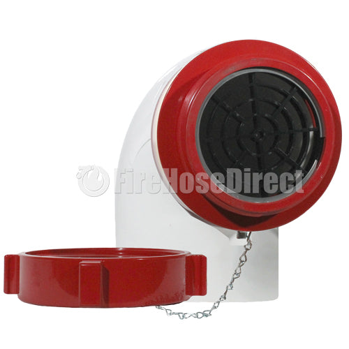 Male 4 1/2" Dry Hydrant Adapter 90 Degree Elbow