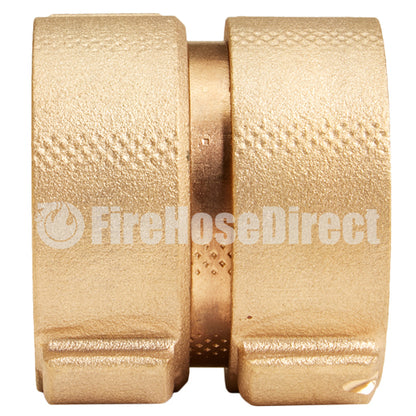 Brass 1 1/2" Swivel NPSH to 1 1/2" Swivel NPSH Double Female (Rocker)