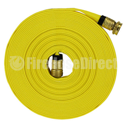 Yellow 5/8" x 50' Forestry Hose (USA Made)