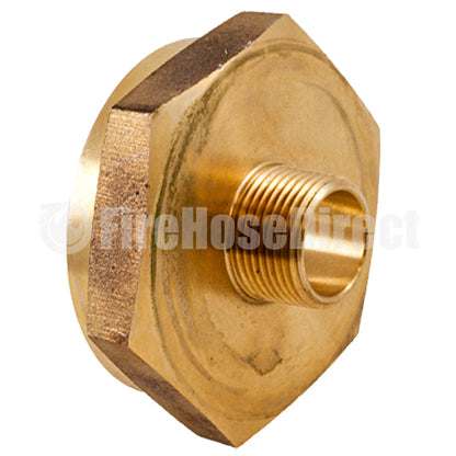 Brass 2 1/2" Female NH / NST to 3/4" Male NPT (Hex)