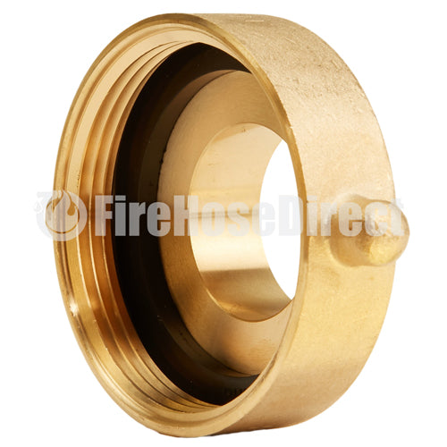 Brass 2 1/2" Female NYFD to 1 1/2" Male NH (Pin Lug)