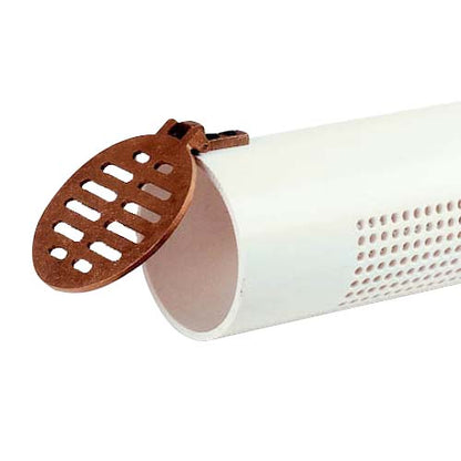 Horizontal 6" PVC Strainer With Back Flush Cover