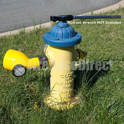 Fire Hydrant Diffuser 2 1/2" NH / NST (160PSI) with Case