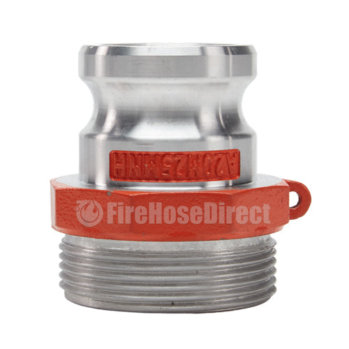 Aluminum 2" Male Camlock x 2 1/2" Male NH Fire Hose