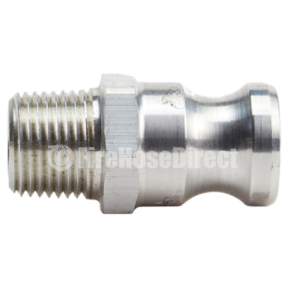 Aluminum 1/2" Male Camlock x 1/2" Male NPT