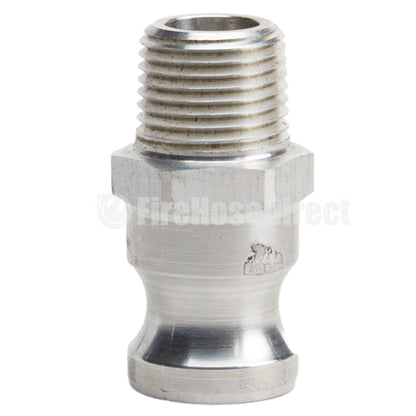 Aluminum 1/2" Male Camlock x 1/2" Male NPT