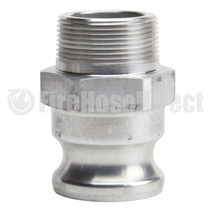 Aluminum 1 1/2" Male Camlock x 1 1/2" Male NPT