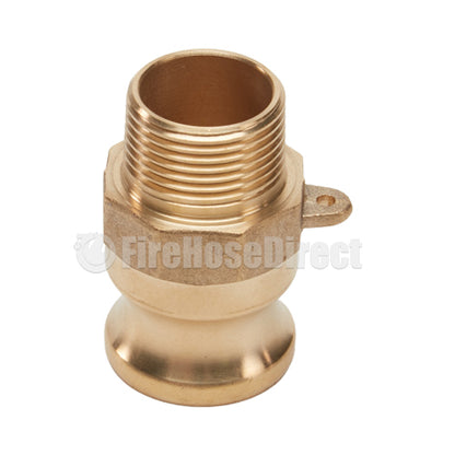 Brass 1/2" Male Camlock x 1/2" Male NPT