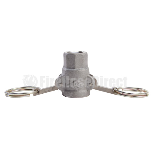 Aluminum 1/2" Female Camlock x 1/2" Female NPT