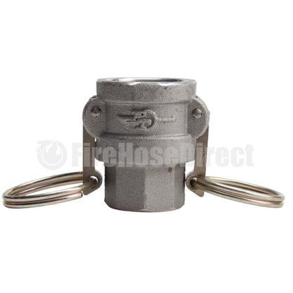 Aluminum 3/4" Female Camlock x 3/4" Female NPT