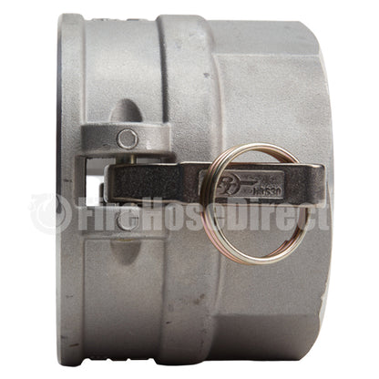 Aluminum 5" Female Camlock x 5" Female NPT