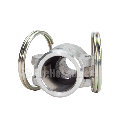 Aluminum 1/2" Female Camlock x 1/2" Male NPT