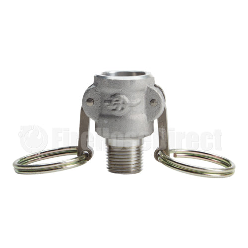 Aluminum 1/2" Female Camlock x 1/2" Male NPT