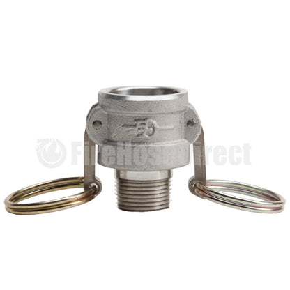 Aluminum 3/4" Female Camlock x 3/4" Male NPT