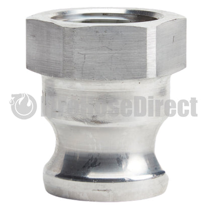 Aluminum 1" Male Camlock x 1" Female NPT