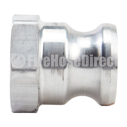 Aluminum 1 1/4" Male Camlock x 1 1/4" Female NPT